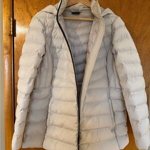 Women's White Puffer Jacket